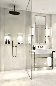 Exklusives Badezimmer Schwarze Armaturen Weiss Schwarz Modern Bathroom Small Bathroom Makeover Modern Bathroom Design