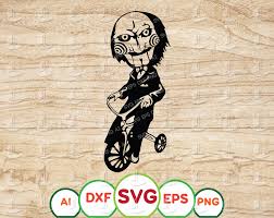 Download Jigsaw Svg Halloween Svg Saw Svg Killer Cut File Svg For Cricut Silhouette Dxf File Horror Printables Halloween Decor Tshirts Design Designbtf Com