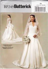 Want To Look Like A Princess Bride Here Is A Replica Pattern For Kate Middleton S Wedding Gow Wedding Dress Patterns Wedding Gown Patterns Royal Wedding Dress