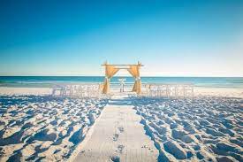 Tips For Destination Weddings On Navarre Beach Navarre Beach Wedding Venues Beach Beach Wedding