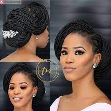 30 Beautiful Wedding Hairstyles For African American Brides Braided Hairstyles For Wedding Black Wedding Hairstyles Natural Hair Styles