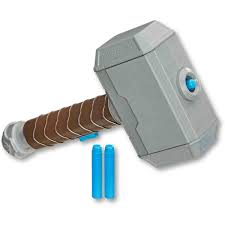Nerf Power Moves Marvel Avengers Thor Hammer Big W Tool rolls, toolboxes & bags.
