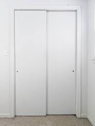 Custom made beige acrylic kick plates. How To Transform Your Sliding Closet Doors Into Hinged Doors Lovely Etc