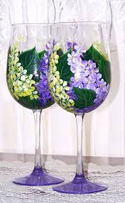 Learn The Basic Tips And Tricks On How To Paint Glass Homesthetics Inspiring Ideas For Your Home Painting Glassware Wine Glass Art Hand Painted Wine Glasses