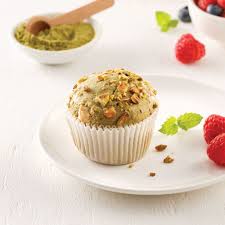 Muffins Au The Matcha Et Pistaches Les Recettes De Caty Desserts Matcha Muffins Food