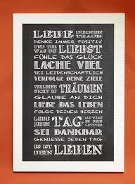 Kunstdruck Mit Spruch Lebe Deinen Traum Spruche Leben Spruche Nette Worte