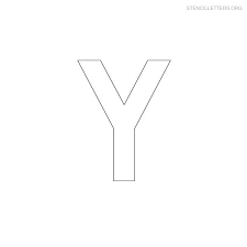 Free printable alphabet, font, templates, and patterns. Stencil Letters Y Printable Free Y Stencils Stencil Letters Org