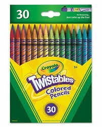 These custom pencils have a total size of 5h x 1.8w x.5 thick and allow to. Crayola Twistables Colored Pencils Kids Coloring Toys 30 Count For Sale