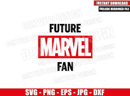 Download Future Marvel Fan Svg Dxf Png Baby Shower Gift Superhero Marvel Logo
