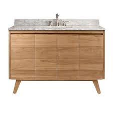 Get free shipping on qualified 48 inch vanities bathroom vanities or buy online pick up in store today in the bath department. Avanity Coventry 49 Inch Vanity In Natural Teak With Carrara White Top Coventry Vs49 Nt Bellacor