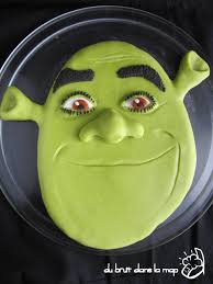 Shrek Cake Http Dubruitdanslamap Canalblog Com Archives 2010 07 24 18658524 Html Shrek Cake Cake Templates Boy Birthday Cake