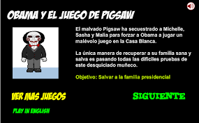 Los juegos de este tipo muy pronto dejaran de aparecer en los listados. Obama Saw Game Skapokonpedia The Retropokon Wiki Fandom