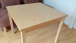 Ikea tisch ausziehbar 90x90 : Tisch Ikea Bjursta Birke In 71638 Ludwigsburg Fur 25 00 Zum Verkauf Shpock De