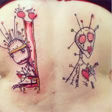 My Tim Burton Tattoos Voodoo Girl Pin Cushion Queen Voodoo Doll Tattoo Doll Tattoo Tim Burton Tattoo