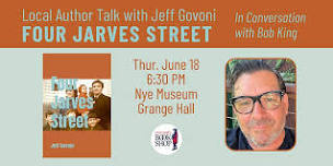 Local Author Talk with Jeff Govoni: Four Jarves Street