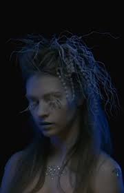 "Winter" video portrait shot