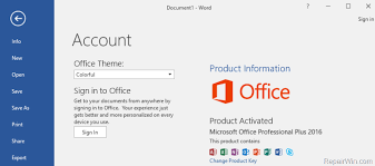 Karena kalian tidak memiliki product key untuk membuka produk yang ada pada office 2019, kalian akan menemukan pemberitahuan seperti product deactivated saat membukanya. How To Remove Office Product Key In Office 2019 Office 2016 Office 2013 Repair Windows