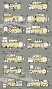The airstream bambi travel trailer maximizes every square inch of interior space. Forest River Salem La Travel Trailer Floorplans Large Picture