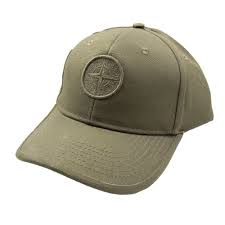 Stone Island Junior Compass Cap Khaki Onu