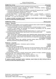 Update un elev din timişoara a dat un răspuns spontan şi extrem de amuzant update subiectele de la proba de limba și literatura română de la bacalaureat sunt diferite, în funcție de profilul liceului absolvit și de filiera acestuia. Barem Corectare Rezolvare Subiecte Bac Limba RomanÄƒ Edu Ro Bacalaureat 2019
