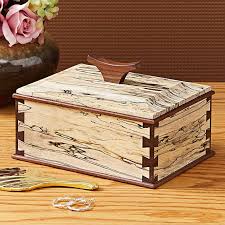 Contrasting Corners Dovetailed Box Plan From Wood Magazine Wooden Box Plans Wooden Box Designs Jewelry Box Plans