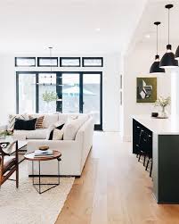 Modern Living Room Living Room And Kitchen Design Open Concept Living Room House Design Kitchen