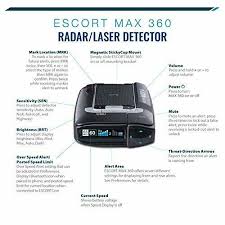 Not horribly so, but i would assume it is larger the dual antenna front and rear detection rapidly scans your surroundings for all of these threats. Escort Max 360 Laser Radar Detector For Sale Online Ebay