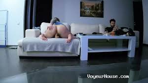 Molly - Dildoing Her Pussy Next to Her Boyfriend: Ukrainian Porn by Voyeur  House | xHamster