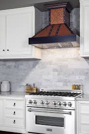 Siena Designer Series Nailhead Wall Mount Range Hood Embossed Copper And Oil Rubbed Bronze Range Hood Wall Mount Range Hood Kitchen Installation