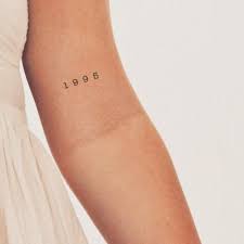 1995誕生年の一時的な入れ墨 3個セット New Ideas In 2020 Tattoos Tattoo Set Foot Tattoos