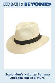 Scala Men S Panama Outback Hat In Natural Bed Bath Beyond Outback Hat Hats Classic Hats