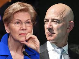 Elizabeth's new care act with rep. Elizabeth Warren Calls Out Jeff Bezos On Cnbc Over Wealth Tax