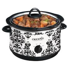 A crock pot, or slow cooker, is a handy kitchen appliance that can make just about any meal you can think of. Black Crock Pot 4 Quart Manual Slow Cooker