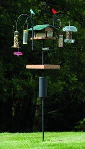 Bird Feeder Pole System Amazon Wild Birds Unlimited The Advanced Pole System Looks Great Stays Straight Bird Feeding Station Bird Feeder Poles Bird Feeders