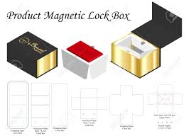 All from our global community of graphic designers. Rigid Magnet Box Template 3d Mockup With Dieline Royalty Free Cliparts Vectors And Stock Illustration Image 108890978