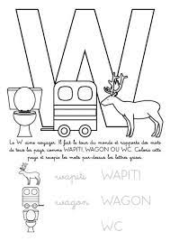 Coloriage A Imprimer Alphabet Lettre W Coloriage Alphabet Coloriage A Imprimer Lettre A