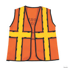 Premium blank & custom work vests. Kid S Construction Worker Vest Oriental Trading