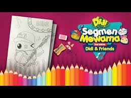 Color using photoshop and can be used for our children to learn coloring #howtocolor #coloringforkids #didiandfriends. Didi Friends Segmen Mewarna Jom Mewarna Buku Konsert Hora Horey Youtube