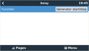 The trigger condition takes priority over the break condition), the start/stop circuit is stop dominant: Gx Generator Auto Start Stop Victron Energy
