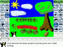 We Ve Had Tux Paint A Free Drawing Program For Pc Mac Linux For Years And Both Girls Still Enjoy Using It Tux Paint Computer Literacy Free Drawing Programs