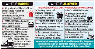 The technical advisory committee of experts led by dr m k sudarshan too has favoured this extension in a report it submitted to health minister, dr sudhakar. Bangalore Lockdown News Bengaluru Shops Selling Essentials Open Till Noon No Cabs Buses Bengaluru News Times Of India