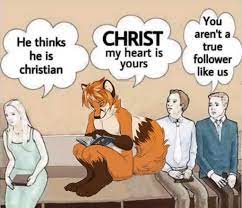 Furry Christ My Heart is Yours | Christian Biker  He Thinks He Is Christian  | Know Your Meme