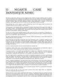 Tiple, nume predicative multiple, atribute multiple): Calameo O Moarte Care Nu Dovedeste Nimic Anton Holban