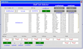Entdecke rezepte, einrichtungsideen, stilinterpretationen und andere ideen zum ausprobieren. Staff Job Allocator Database Excel Userform Database Online Pc Learning
