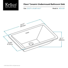 Kraus Kcu 251 Build Com Kraus Ceramic Bathroom Sink Bathroom Sink