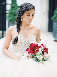 The golden rule is to test before you buy. Braided Wedding Hairstyle And Strapless Wedding Dress Deer Pearl Flowers