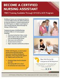 The applicant should also be aware that a screening process and nursing care facilities in new york. Ace Program Cna Recruitment Flyer