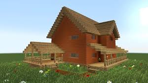 This cabin will not only please your aesthetic needs but it will surely also fulfill your wildest survivor requirements. Minecraft How To Build Big Wooden House 2 Minecraft House Plans Minecraft Houses Blueprints Cool Minecraft Houses