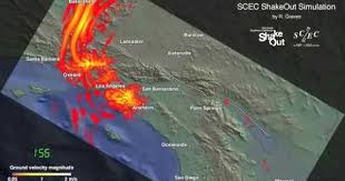Shakeout Scenario San Andreas Fault Scenarios Simulation