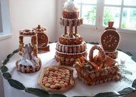 Piece Montee De Mariage Place A La Nougatine Piece Montee Choux Piece Montee Nougatine